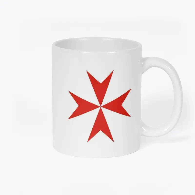 maltese cross mug